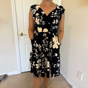 NWT Retired Karina Nora Dress with Pockets M/L